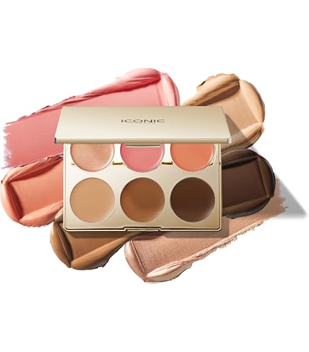 Amazon.com: ICONIC LONDON HD Blend Brush Set | Luxury Synthetic